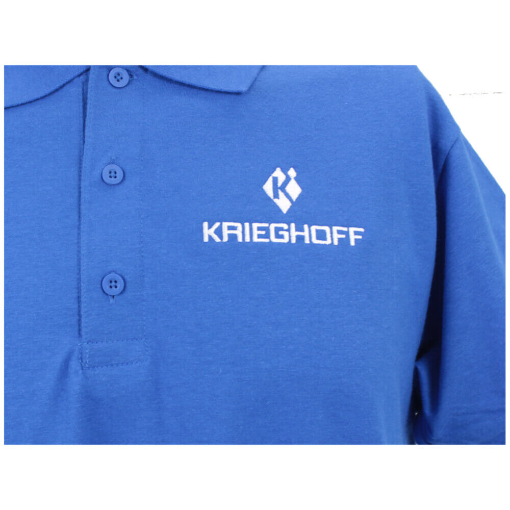 DryBlend Jersey Polo Shirt, Royal Blue